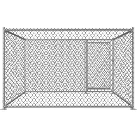 Bc-elec - RA-D22 Parco per cuccioli 2x2x1.2m, recinto per cani, canile all'aperto, recinto per cani