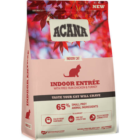 Acana Indoor Entrée per Gatti Adulti   1,8 Kg