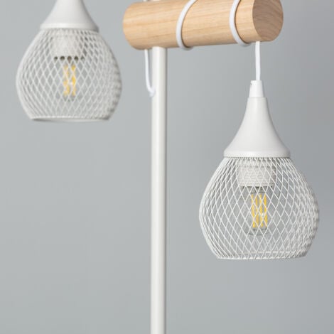 Lampada da Terra Monah Bianco