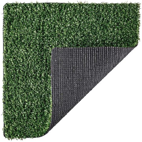 PRATO SINTETICO 7 MM 2X25 M - 50MQ FINTA ERBA TAPPETO GIARDINO CALPESTABILE