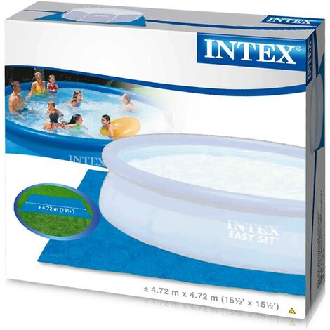 Telo base per piscina fuoriterra cm 472 x 472 Intex 28048 Bestway 58932