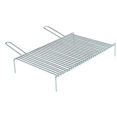 GRATICOLA GRIGLIA CAMINO BARBECUE FORNACELLA ACCIAIO CROMATO VARIE MISURE 18753V CM 35X40 (24353)