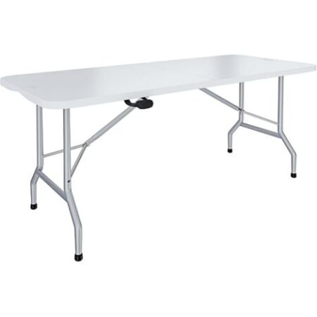 Tavolo Pieghevole in plastica HDPE 180x75 Rettangolare Cilvani