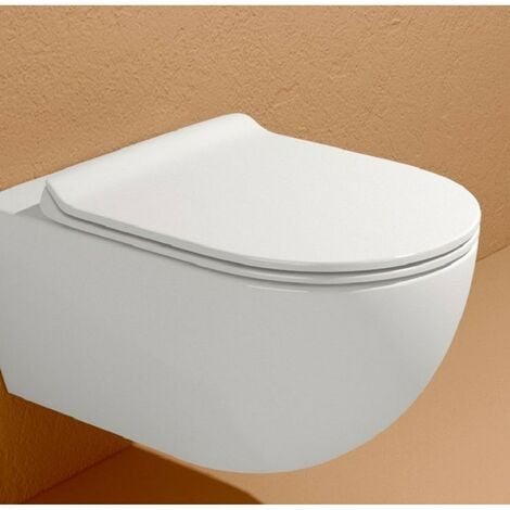 Copriwater Flaminia Quick e App originale in termoindurente soft