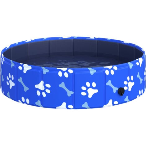 PawHut Piscina Rigida per Cani Taglia Piccola 25kg in Plastica