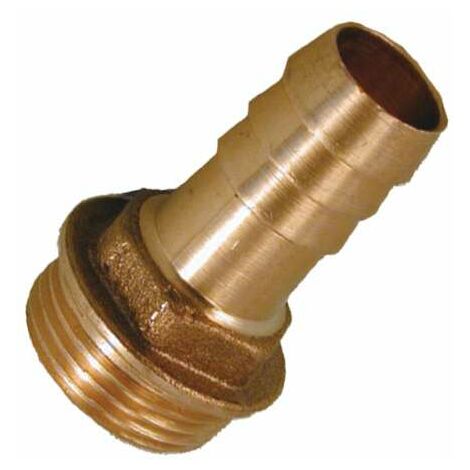 Raccordo Ottone Semplice M 3/8"  Mm 15