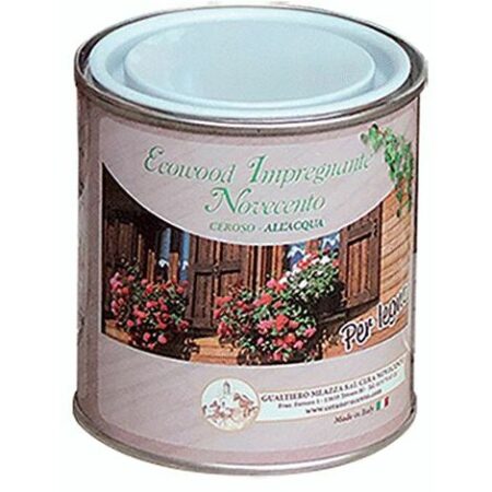 IMPREGNANTE CEROSO ALL'ACQUA 'Ecowood' - ml. 750 noce medio