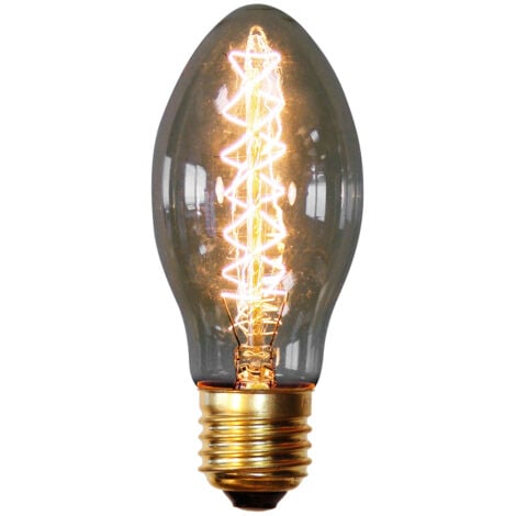 Lampadina Edison Vintage - Candle  Trasparente - Ottone, Vetro, Metallo