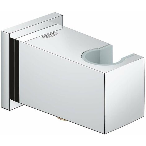 Grohe Euphoria Cube - Presa d'acqua a muro con supporto doccetta, cromato 26370000