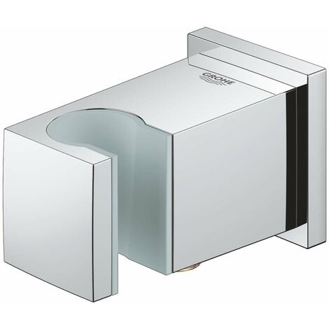 Grohe Euphoria Cube - Presa d'acqua a muro con supporto doccetta, cromato 26370000