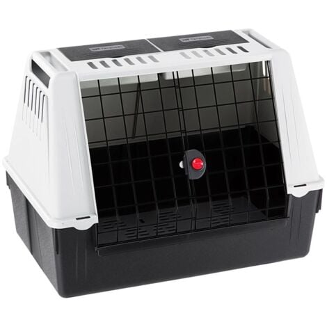 trasportino per cani per viaggi in auto "atlas car 80", 82x51x61 cm - ferplast