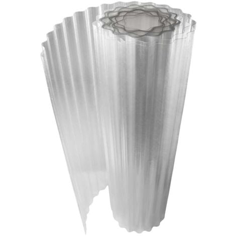 Onduline Rotolo Poliestere Ondulato - Trasparente - 1x5m