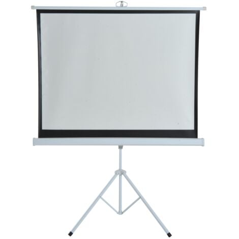 easycomfort schermo di proiezione 100 pollici con treppiedi formato 4:3