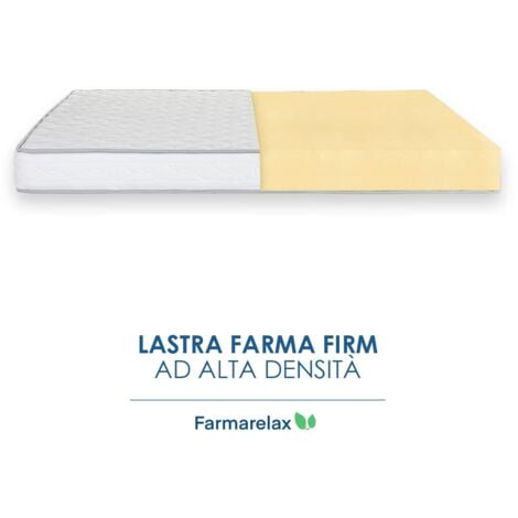 Farmarelax - Materasso In Farmafirm - anatomico e confortevole - h16 cm - spedito sottovuoto - singolo 80x190