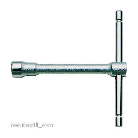 CHIAVE A T SERIE CORTA CON BOCCA ESAGONALE ESAGONO USAG 275 CO PROFESSIONALE