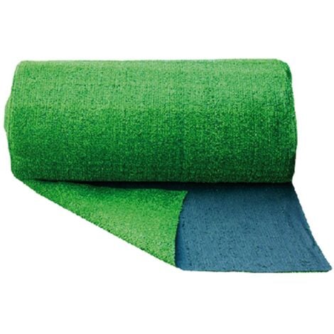 Prato sintetico 2x25 mt spessore 7 mm in PVC moquette erba sintetica per giardino esterno piscina