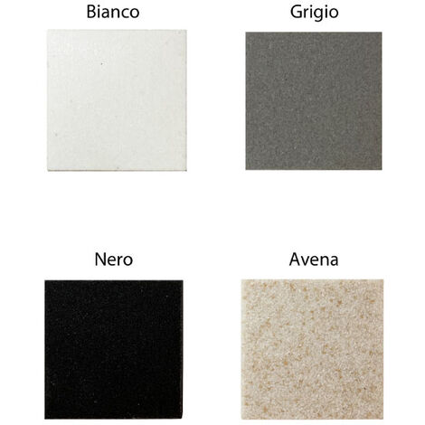 Lavello Quareco incasso 2 vasche 86x50 Prime 862 Granito Nero QLP862NE