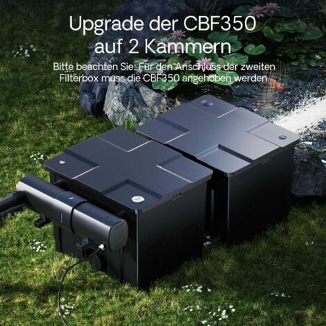 SunSun Set di upgrade 1 per filtro bio a flusso continuo CBF-350B per aumento di volume a 60.000 l