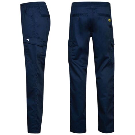 Pantaloni da Lavoro Diadora Level Cargo, misura: L Grigio