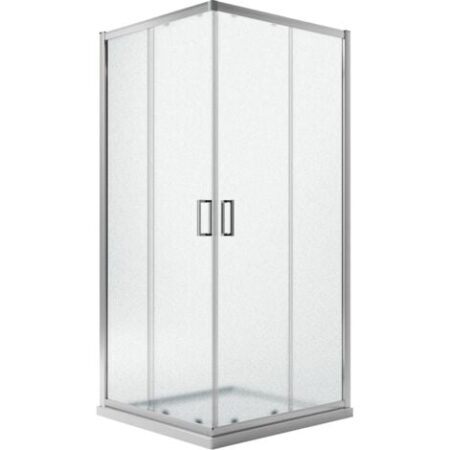 Box doccia angolare stampato h 198 mod. Ready 70x70 cm quadrato