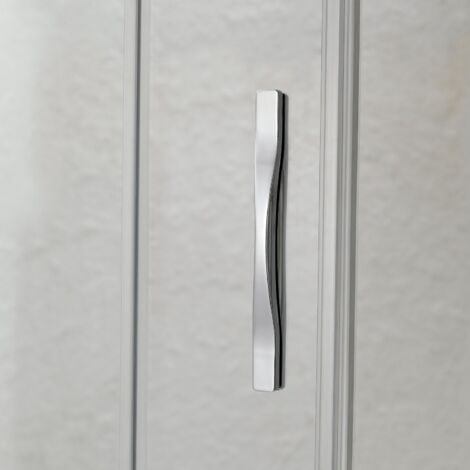 Porta doccia scorrevole vetro trasparente h 198 mod. Young 2 Ante 130 cm