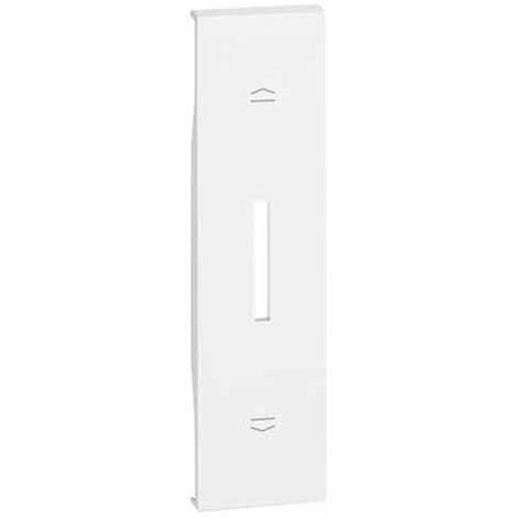 Cover Bticino Living Now per Comando Commutatore Tapparelle Bianco KW06