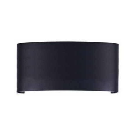 V-TAC VT-846 Lampada LED da parete 6W doppio fascio COBx6pcs up/down alluminio nero wall light 4000K IP54 - SKU 8616