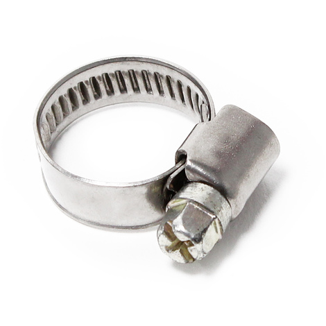 Fascette stringitubo W4 inox Larghezza di banda 9mm Range di serraggio 12-20mm