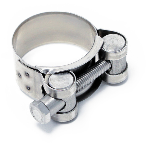 Fascetta stringitubo a bullone W4 36-39mm 20mm Collare in acciaio inox per tubi