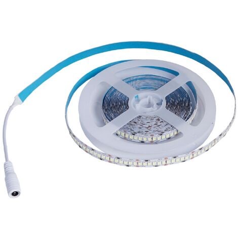 Striscia Led Professionale 24V 225W SMD 2835 5 metri IP20 Bianco Neutro 4000K Wisdom