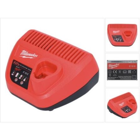 Caricabatterie Milwaukee M12 C12 C 12 V Li-Ion ( 4932352000 )