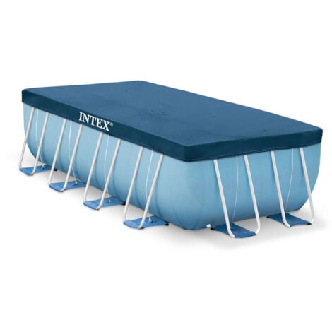 Telo Copri Piscina Copertura Rettangolare 400X200 CM INTEX 28037 Piscine