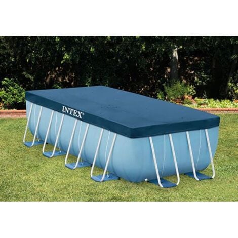 Telo Copri Piscina Copertura Rettangolare 400X200 CM INTEX 28037 Piscine