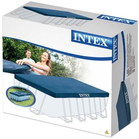 Telo Copri Piscina Copertura Rettangolare 400X200 CM INTEX 28037 Piscine