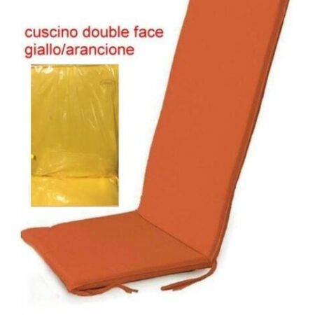 Cuscino Eleven sedia schienale basso double face