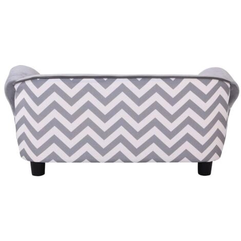 DIVANETTO CUCCIA PER CANI IN COLORE GRIGIO 73.5X41X33 CM