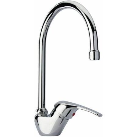 Rubinetto Miscelatore A Canna Alta Per Lavabo Cucina  Minerva