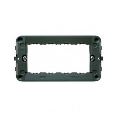 Supporto quattro posti Vimar 16714 Idea