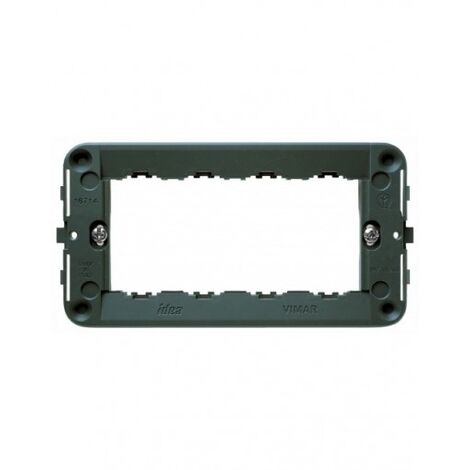 Supporto quattro posti Vimar 16714 Idea