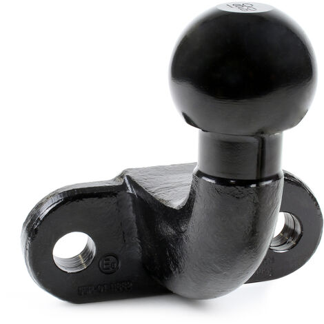 XPOtool Gancio di traino con testa a sfera 3,5 t 50 mm per auto camion trattore 2 fori