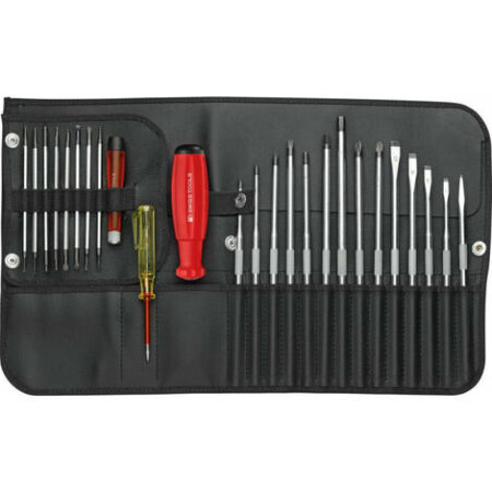 Set lame intercambiabili 25 unità in busta avvolgibile PB Swiss Tools