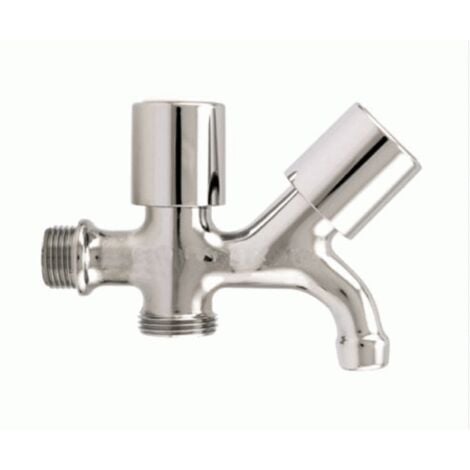 RUBINETTO CON ATTACCO LAVATRICE 1/2'' DOPPIO USO (18621)