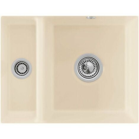 Subway 60 XU, Lavelli sottotop, 545 x 440 mm, Installazione sotto un piano di lavoro in pietra naturale o ricostituita, Contenitore Gastronorm GN 1/3 e GN 2/3 utilizzabile con il cestello stoviglie Ti