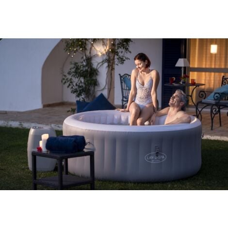Bestway 60037 Minipiscina idromassaggio gonfiabile St. Lucia Lay-Z-Spa AirJet