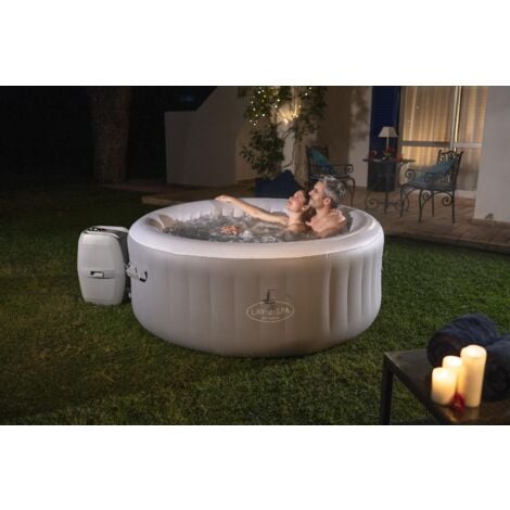 Bestway 60037 Minipiscina idromassaggio gonfiabile St. Lucia Lay-Z-Spa AirJet