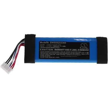 vhbw batteria sostituisce JBL 02-553-3494, GSP872693, L0748-LF per casse, altoparlanti, speaker (3000mAh, 3,7V, Li-Poly)
