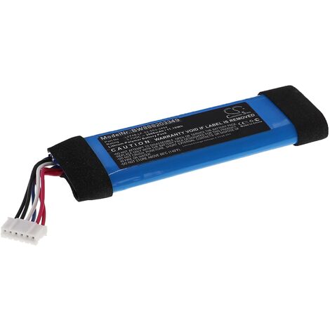 vhbw batteria sostituisce JBL 02-553-3494, GSP872693, L0748-LF per casse, altoparlanti, speaker (3000mAh, 3,7V, Li-Poly)