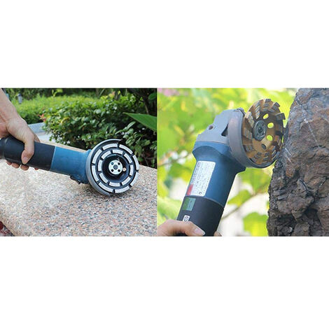 Disco Mola Diamantato Smerigliatrice 180mm Taglio Marmo Cemento Segmenti 18cm