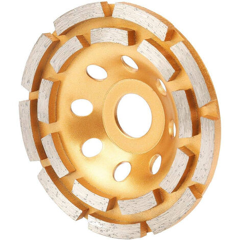 Disco Mola Diamantato Smerigliatrice 180mm Taglio Marmo Cemento Segmenti 18cm