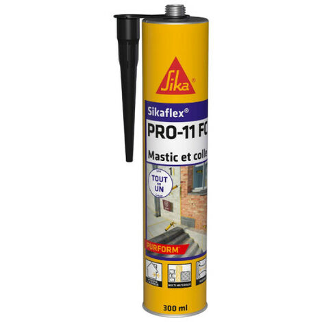 Set di 3 adesivi SIKA Sikaflex PRO 11 FC Purform - Nero - 300ml - 659664